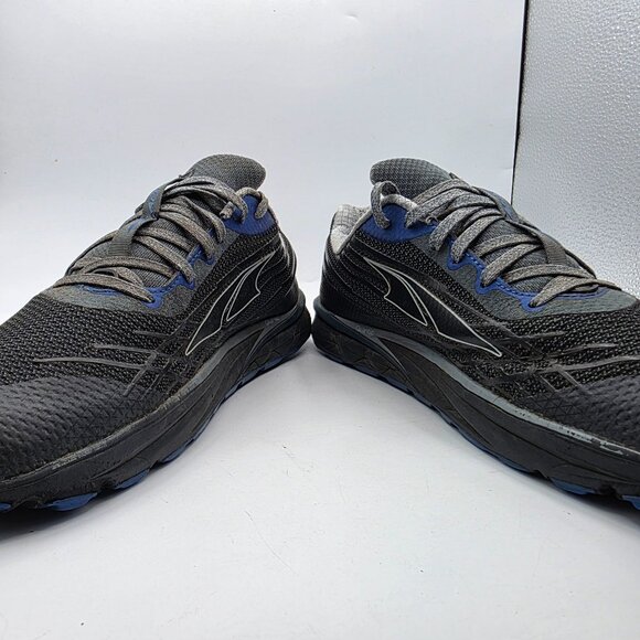 Altra Timp 2 Mens Size 13 Black Blue Athletic Shoes Running Walking Hiking - Picture 2 of 13
